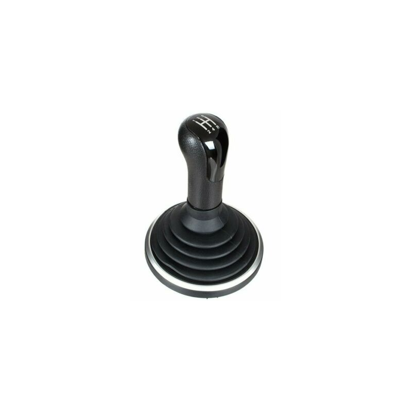 POMELLO E CUFFIA CAMBIO NERO 5 CROMATA FORD FIESTA (JA/JB) 2002 2008