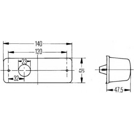 INDICATORE DIREZIONE DX 12 O 24V