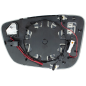 VETRO CON PIASTRA SX BLIS BMW SERIES 5 (G30/G31/F90) 2016 2020 OEM 51167407165