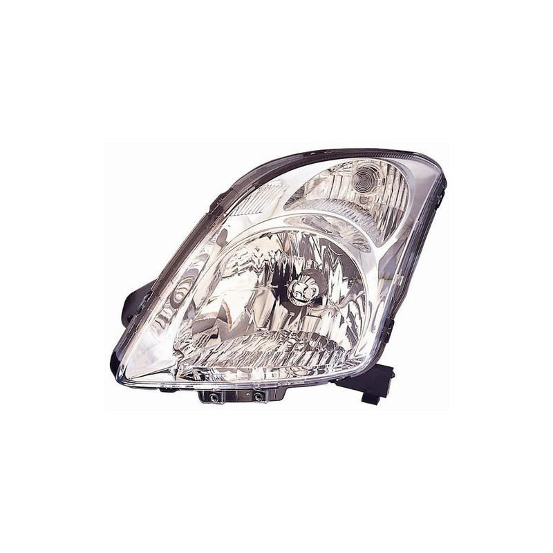 FARO FANALE PROIETTORE SX H4 CROMATA ELETTRICA SUZUKI SWIFT H/B (MZ/EZ) 2006 2011 OEM 3532062J11