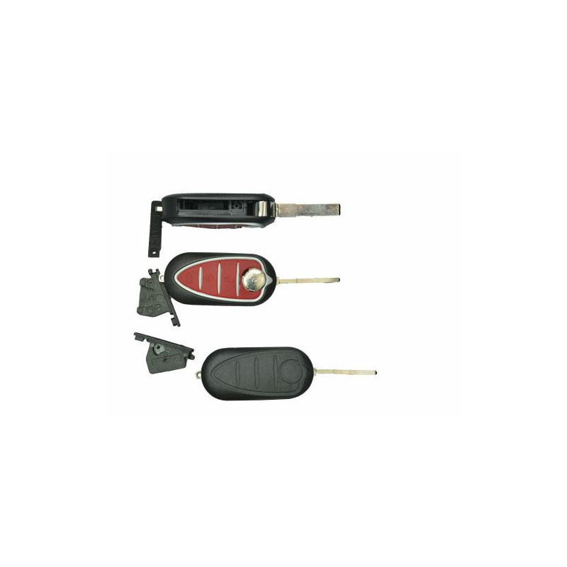 GUSCIO PER CHIAVI NERO CON TASTI ROSSI 3 SIP22 ALFA ROMEO GIULIETTA (940) 2010 2020