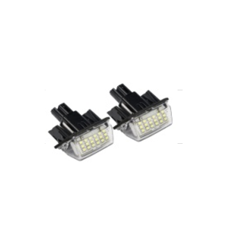 FANALE TARGA DX/SX LED (SET 2PZ) TOYOTA AURIS (E18) 2012 2015 OEM 812700D120