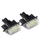 FANALE TARGA DX/SX LED (SET 2PZ) TOYOTA AURIS (E18) 2012 2015 OEM 812700D120