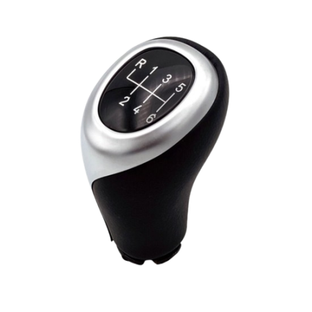 POMELLO CAMBIO NERO/ARGENTO 6 NERA BMW SERIES 1 3/5D (F21/F20) 2011 2015