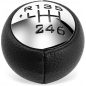 POMELLO CAMBIO NERO 6 CROMATA CITROEN C3 (SC) 2010 2013 OEM 9648099081