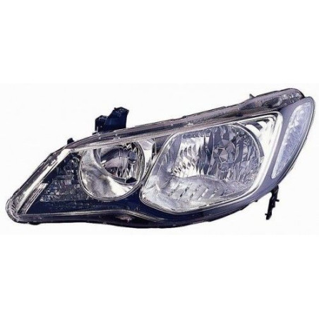 FARO FANALE PROIETTORE SX 4 HB3,HB4 NERA ELETTRICA HONDA CIVIC SEDAN (FD/FA) 2006 2011 OEM 33151SNBG03