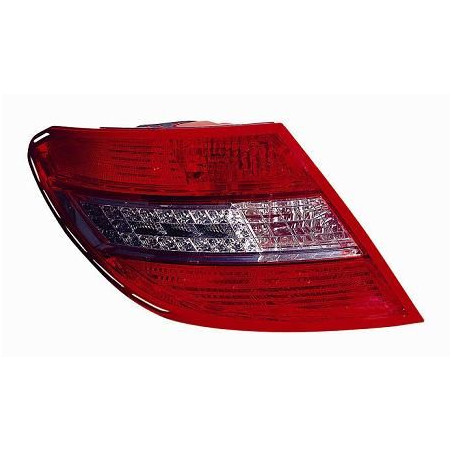 FANALE POST SX BIANCO/ROSSO SENZA LED MERCEDES-BENZ C CLASS (W204) 2007 2011 OEM A2048201964