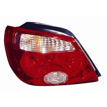 FANALE POST DX BIANCO/ROSSO SENZA
