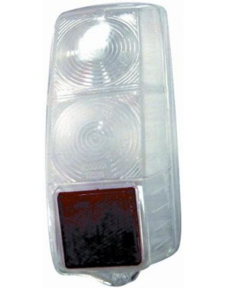 LENTE FANALE POST DX BIANCA FIAT 500 F / L / R 1965 1975
