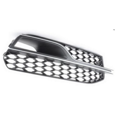 GRIGLIA PARAURTI ANT DX APERTA ARGENTO AUDI A3 3D/SPORTBACK (8V1/8VK/8VA/8VF) 2012 2016 OEM 8V3807682LBMO
