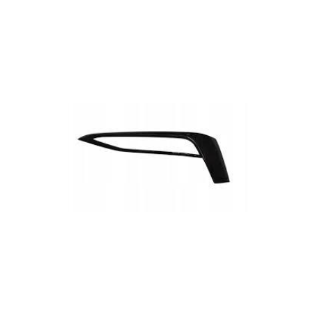 MODANATURA PARAURTI ANT SUP SX NERA BMW SERIES 5 (G30/G31/F90) 2016 2020 OEM 51117385281