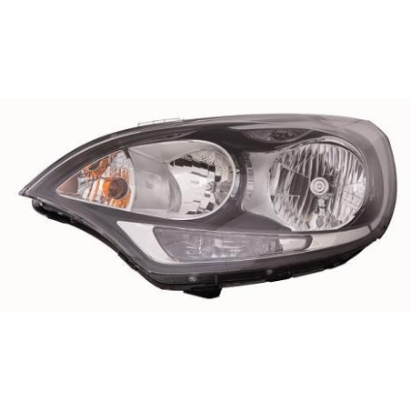 FARO FANALE PROIETTORE SX 5 H7,H1 7 NERA ELETTRICA KIA RIO H/B (UB) 2011 2014 OEM 921011W280