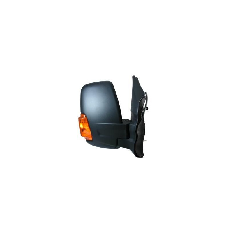 RETROVISORE ELETT DX CORTO NERO 6 ARANCIO FORD TRANSIT (F3/FCD/FDD/FAD/FED) 2013 2019 OEM 1911125