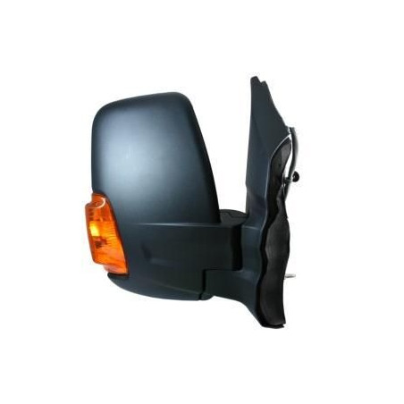 RETROVISORE ELETT SX CORTO NERO 6 ARANCIO FORD TRANSIT (F3/FCD/FDD/FAD/FED) 2013 2019 OEM 1911152