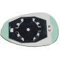 VETRO CON PIASTRA DX FIAT 500 (312) 2007 2015 OEM 71740497