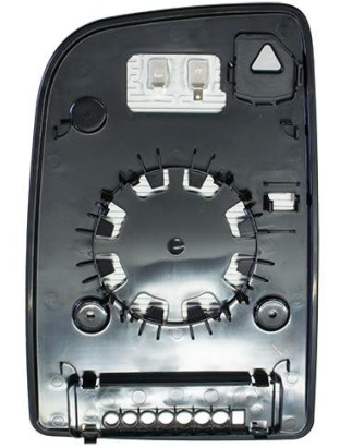 VETRO CON PIASTRA SX SUP (PRED. SENSORE DI PARCHEGGIO) MERCEDES-BENZ SPRINTER (W907/W910) 2018  OEM 2E0857587B