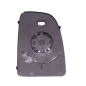VETRO CON PIASTRA DX CROMATO DIAMETRO 8,5 CITROEN JUMPER III 2006 2014 OEM 8151LK