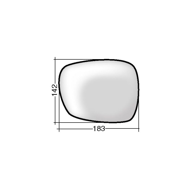 VETRO CON PIASTRA DX BMW X1 (E84) 2009 2013 OEM 51162991660