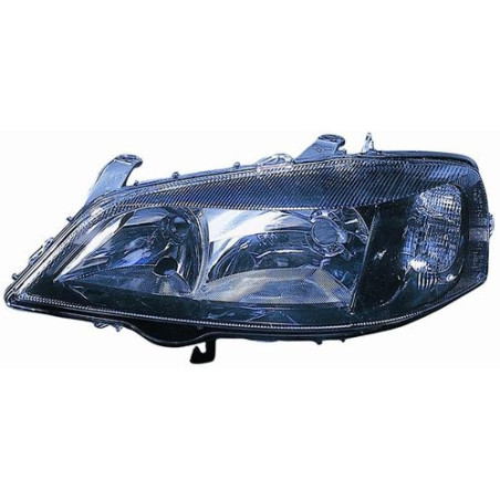 FARO FANALE PROIETTORE SX H7 NERA ELETTRICA OPEL ASTRA G (T98/F35) 1998 2004 OEM 93175723