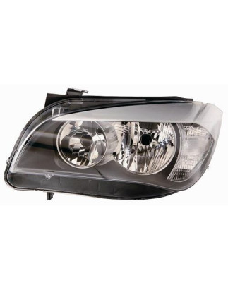 FARO FANALE PROIETTORE SX 2H7 NERA BMW X1 (E84) 2009 2013 OEM 63112990001