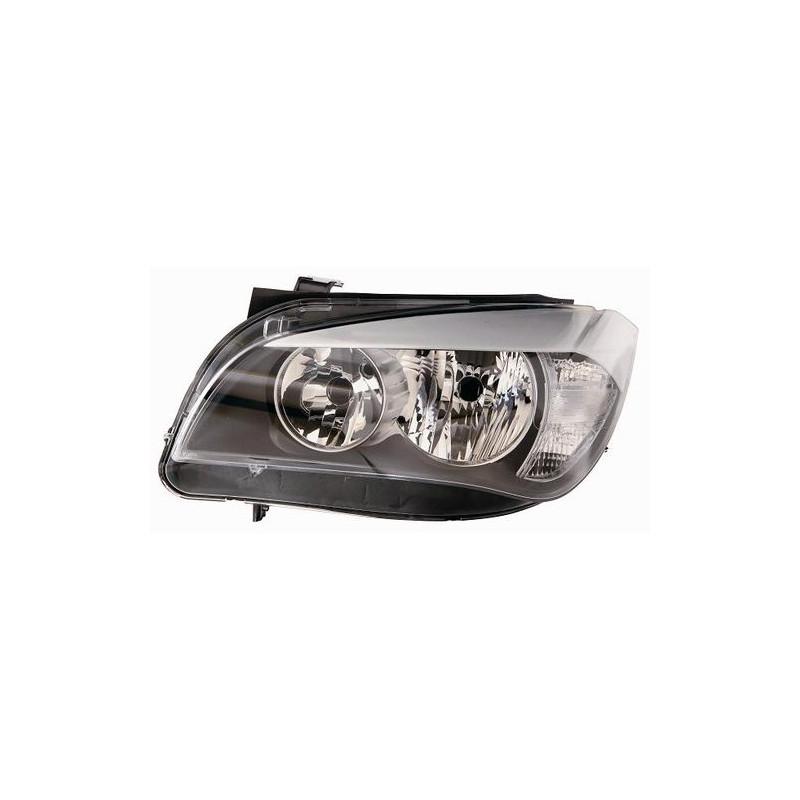 FARO FANALE PROIETTORE SX 2H7 NERA BMW X1 (E84) 2009 2013 OEM 63112990001