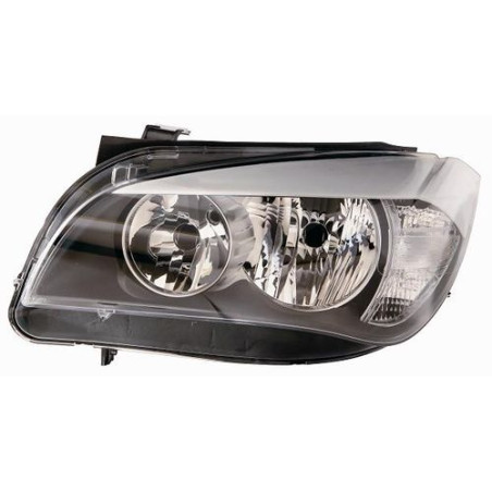 FARO FANALE PROIETTORE SX 2H7 NERA BMW X1 (E84) 2009 2013 OEM 63112990001