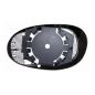 VETRO CON PIASTRA SX SMART FORTWO (450) 1998 2007 OEM Q0011250V001000000