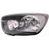 FARO FANALE PROIETTORE SX H4 NERA ELETTRICA KIA PICANTO (TA) 2011 2015 OEM 921011Y010
