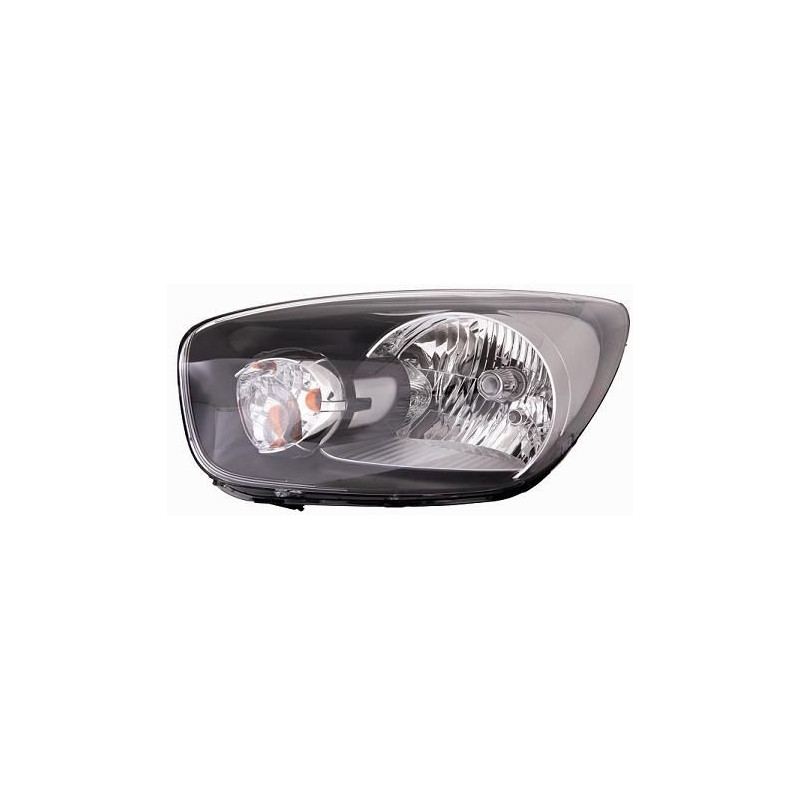 FARO FANALE PROIETTORE SX H4 NERA ELETTRICA KIA PICANTO (TA) 2011 2015 OEM 921011Y010