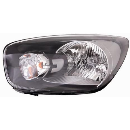 FARO FANALE PROIETTORE SX H4 NERA ELETTRICA KIA PICANTO (TA) 2011 2015 OEM 921011Y010