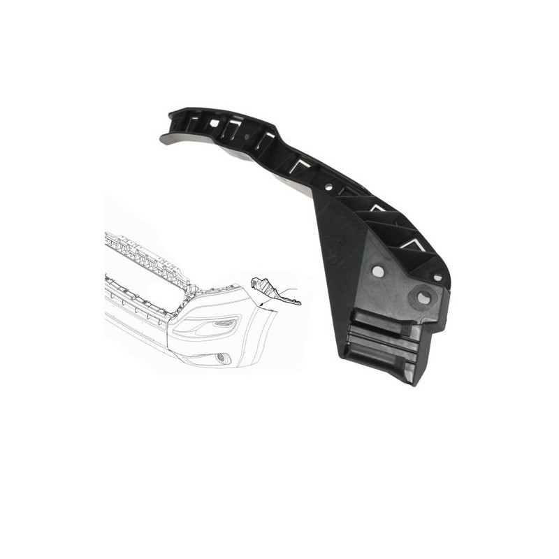 STAFFA PARAURTI ANT DX EST CITROEN e JUMPER III 2020 2023 OEM 1374288080