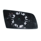 VETRO CON PIASTRA SX AZZURRATO BMW SERIES 5 (E60/E61) 2003 2010 OEM 51167065081