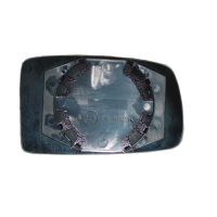 VETRO CON PIASTRA DX CROMATO FIAT PANDA (169) 2003 2014 OEM 71732872