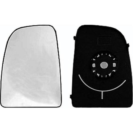 VETRO CON PIASTRA DX CROMATO CITROEN e JUMPER III 2020 2023 OEM 8151LH