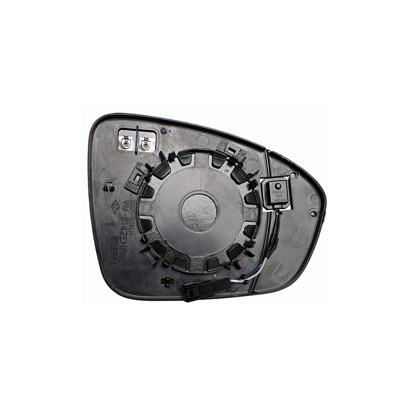 VETRO CON PIASTRA SX CROMATO CONVESSO C/SISTEMA BLIS RENAULT CLIO V (B7) 2019 2023 OEM 963667101R