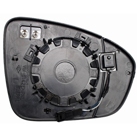 VETRO CON PIASTRA SX CROMATO CONVESSO C/SISTEMA BLIS RENAULT CLIO V (B7) 2019 2023 OEM 963667101R